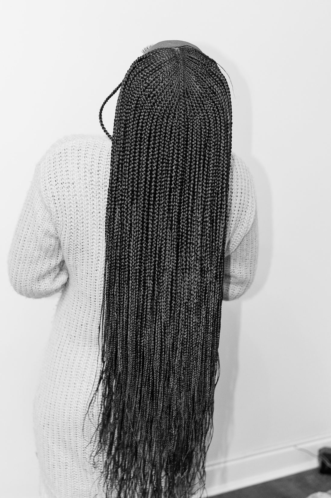 Waist-Length Braids (sample photo)